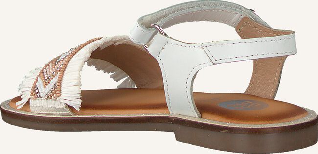 Witte GIOSEPPO Platte sandalen BARASAT Witte GIOSEPPO Platte sandalen BARASAT - large