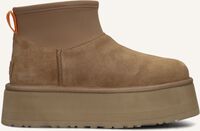 Cognac UGG Vachtlaarzen W CLASSIC MINI DIPPER - medium
