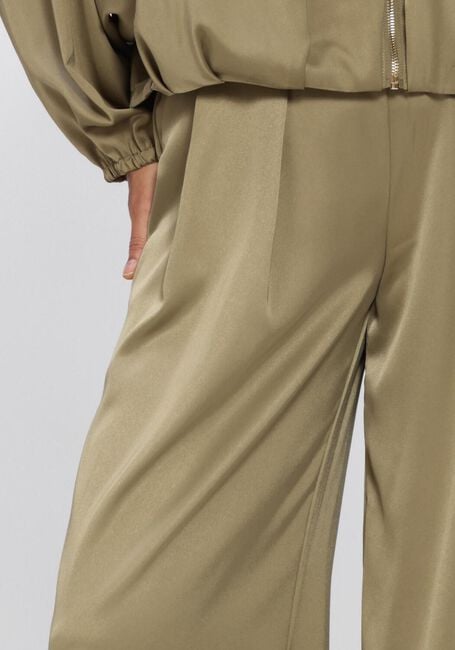 Khaki NUKUS Wijde broek JUNA PANTS - large