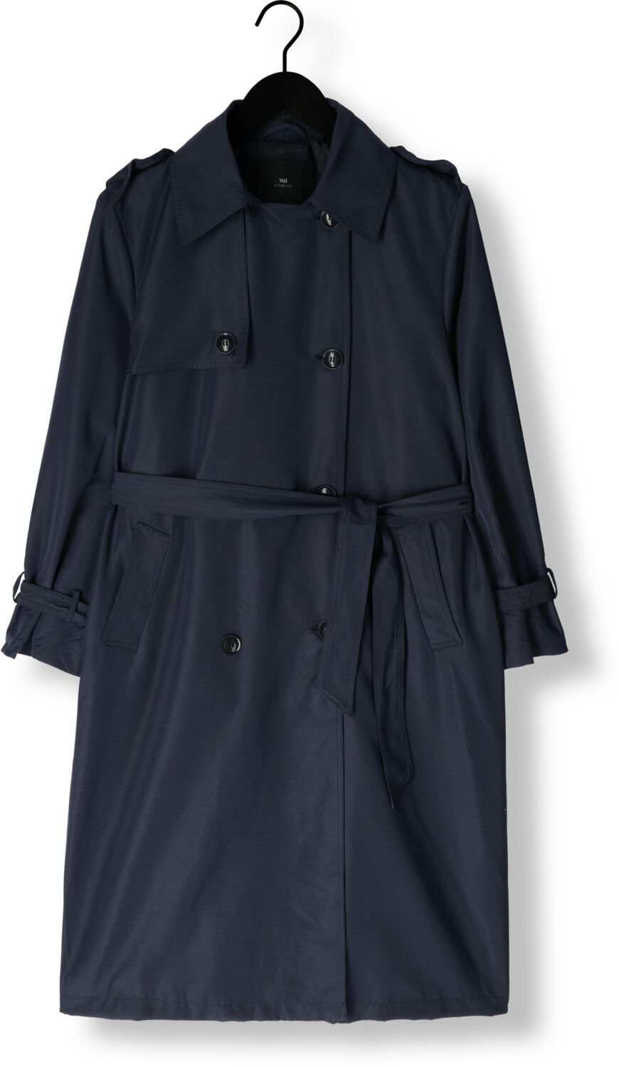 WITHBLACK Dames Jassen Wblnoise Trench Coat Donkerblauw