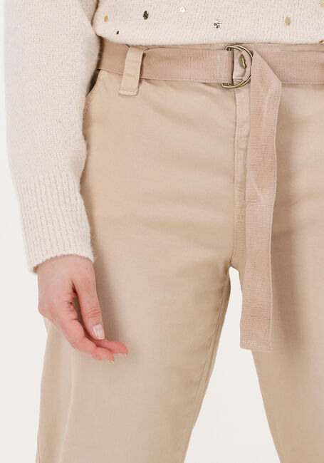 Beige SUMMUM Pantalon ALPACA TAPERED PANT FINE TWILL - large