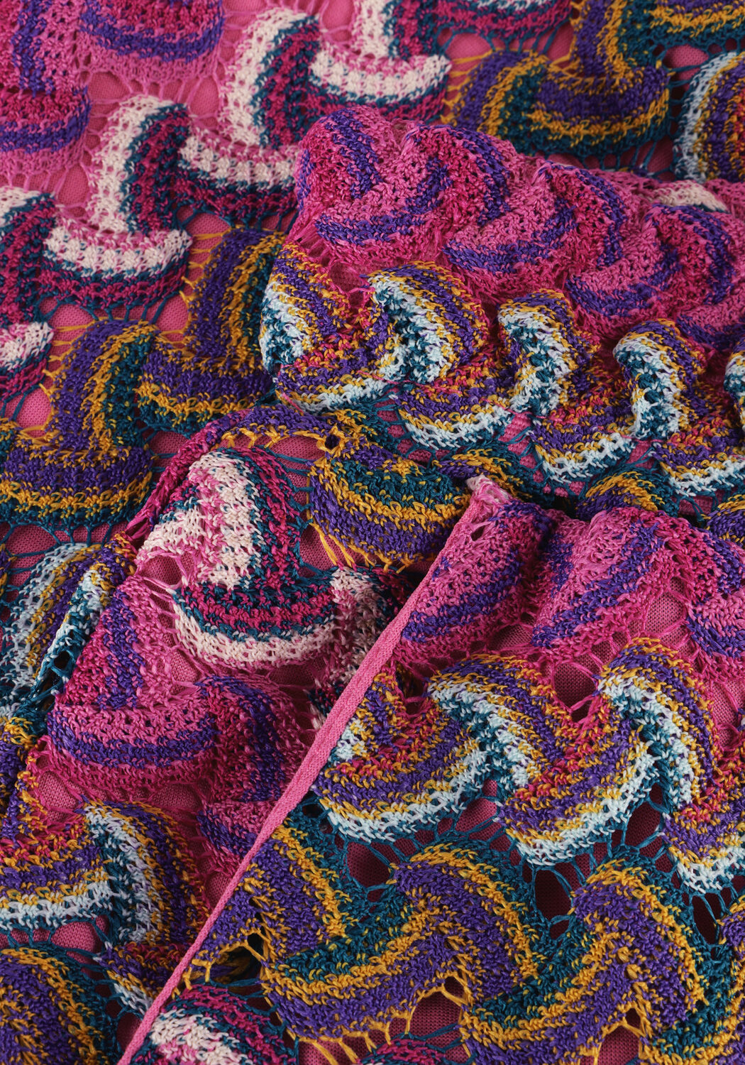 Paarse STUDIO AMAYA Wijde broek ROMEE - large