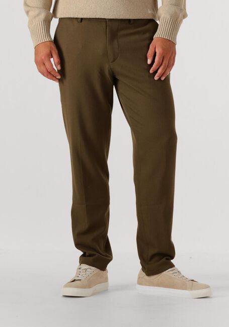 Olijf LES DEUX Pantalon COMO REG SUIT PANTS - large