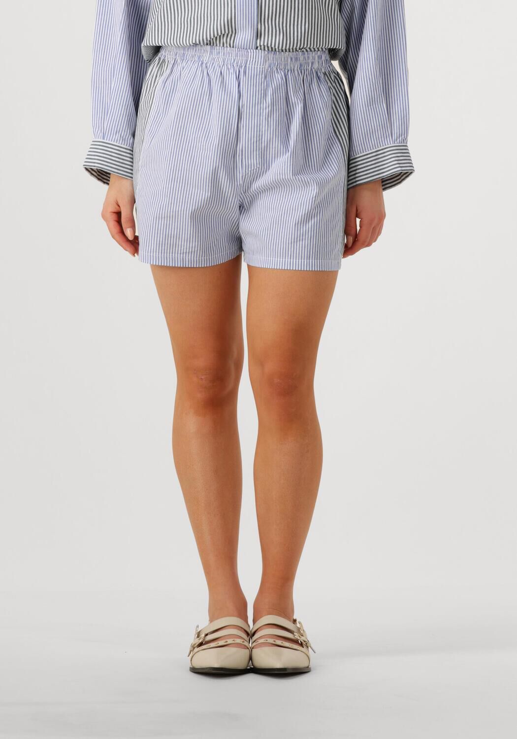 ANTIK BATIK Dames Broeken Martin Short Blauw