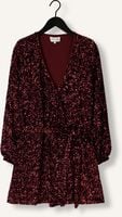 Bordeaux OMODA ATELIER Mini jurk X IRIS - ILSE Bordeaux OMODA ATELIER Mini jurk X IRIS - ILSE - medium