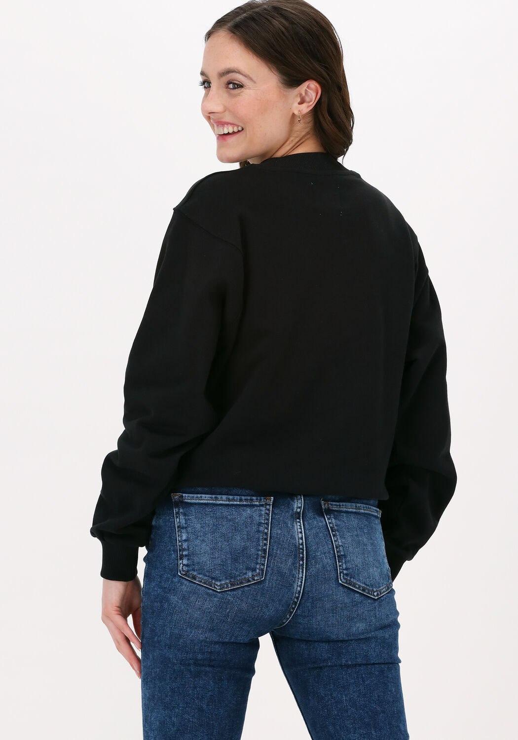 Zwarte ANOTHER LABEL Sweater ANOTHER SWEATER Omoda