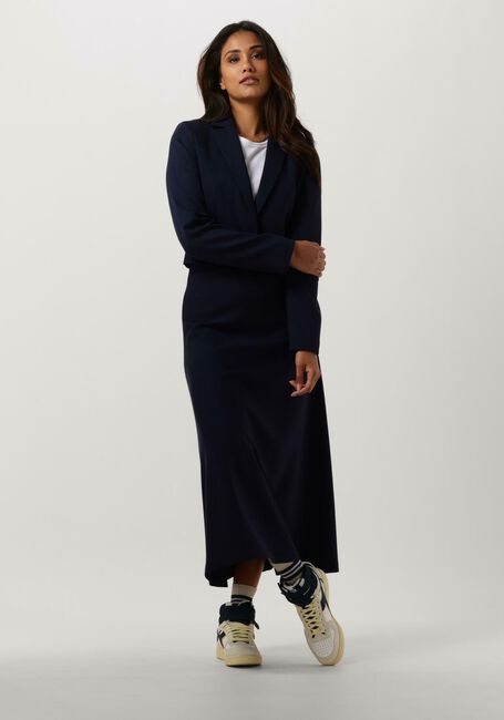 Donkerblauwe VANILIA Blazer SHORT BOXY BLAZER Donkerblauwe VANILIA Blazer SHORT BOXY BLAZER - large