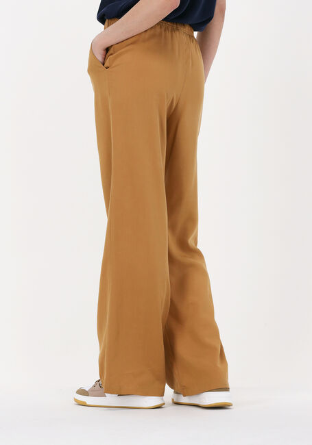 Bruine KNIT-TED Wijde broek MARLOES - large