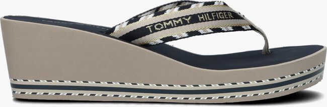 Grijze TOMMY HILFIGER Teenslippers SHINY TOUCHES HIGH BEACH - large