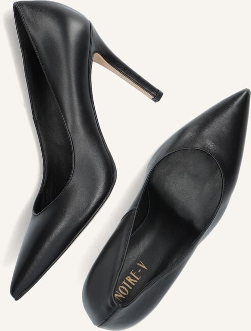 Zwarte NOTRE-V Pumps 17501 Zwarte NOTRE-V Pumps 17501 - large