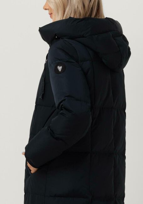 Donkerblauwe MOS MOSH Gewatteerde jas NOVA SQUARE DOWN COAT - large