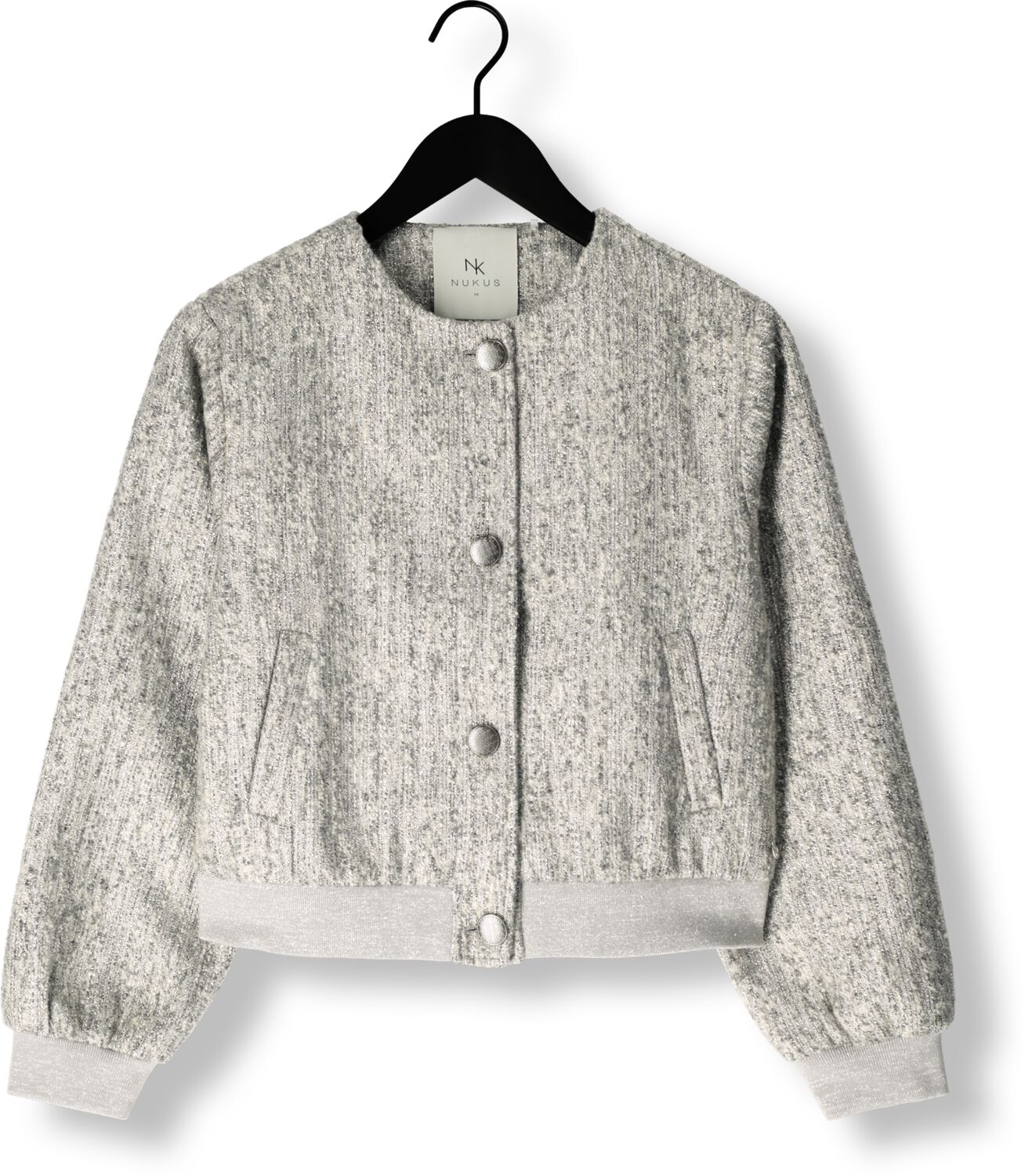 NUKUS Dames Jassen Maureen Jacket Zilver