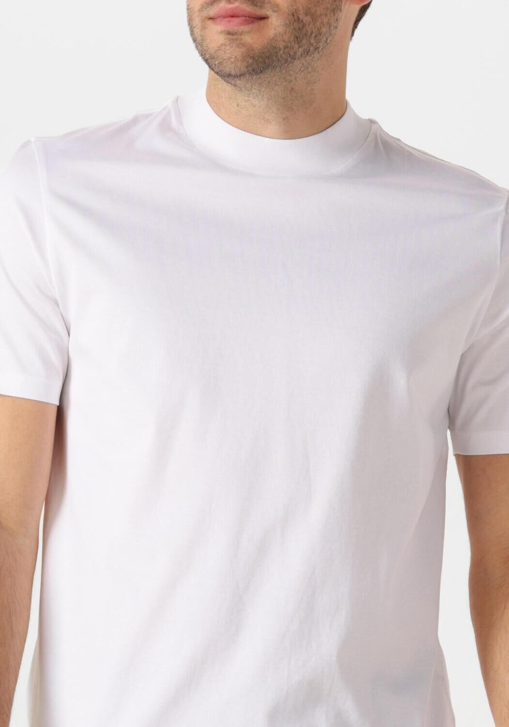 HUGO Heren Polo's & T-shirts Dimersom 10271881 Wit