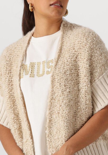 Ecru NUKUS Trui BELLE CARDIGAN - large