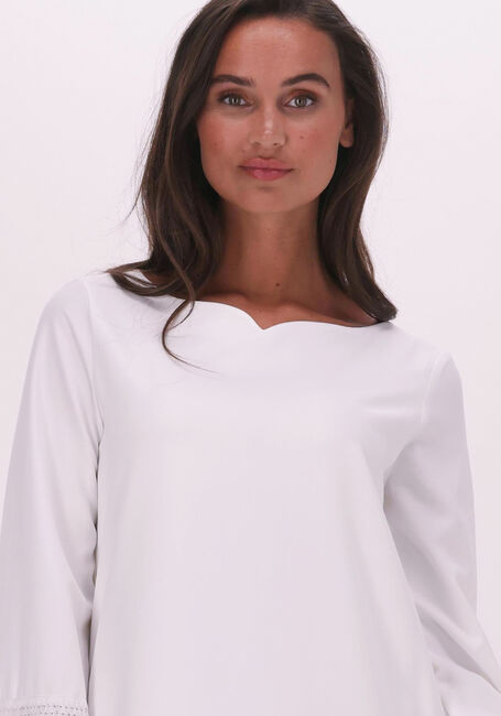 Witte ANA ALCAZAR Mini jurk MIXDRESS - large