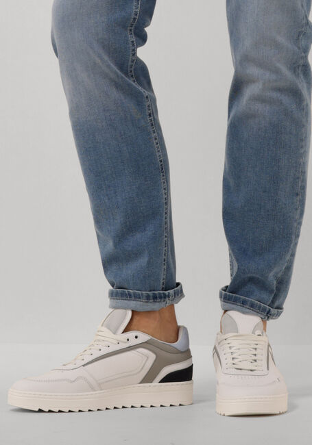 Witte NUBIKK Lage sneakers CLIFF CANE - large