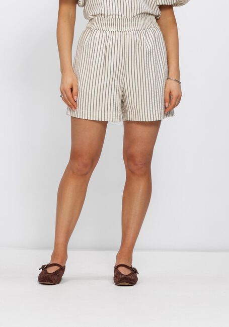 Gebroken wit NOTRE-V Korte broek NV-HEINTINA CREPE STRIPE - large