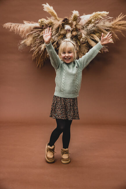 Bruine LOOXS Little Minirok 2331-7701 - large