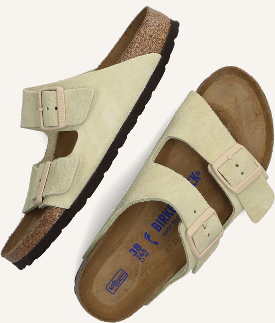 Gele BIRKENSTOCK Slippers ARIZONA DAMES Gele BIRKENSTOCK Slippers ARIZONA DAMES - large