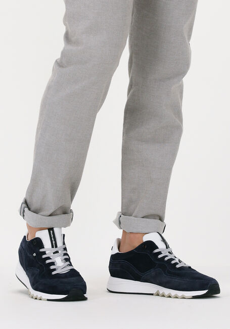 Blauwe FLORIS VAN BOMMEL Lage sneakers SFM-10091 - large