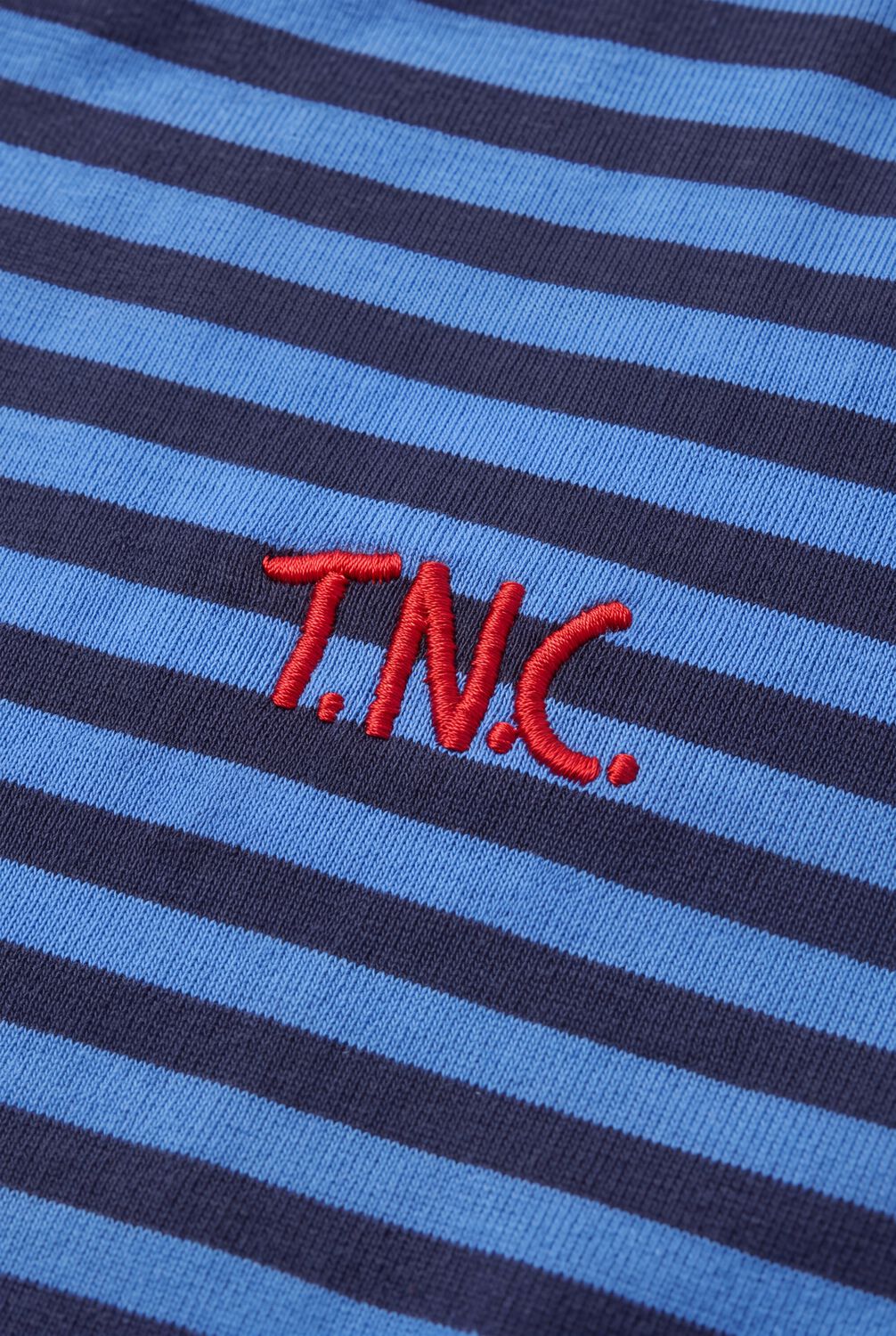 THE NEW CHAPTER Jongens Polo's & T-shirts Lou Longsleeve Blauw