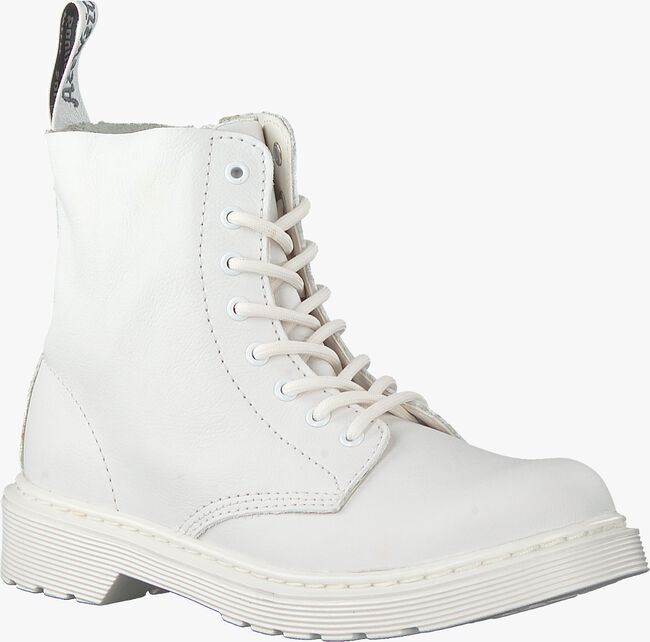 Witte DR MARTENS Veterboots 1460 PASCAL MONO K  - large