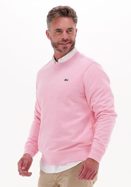 Roze LACOSTE Sweater 1HS1 MEN'S SWEATSHIRT 1121 - large