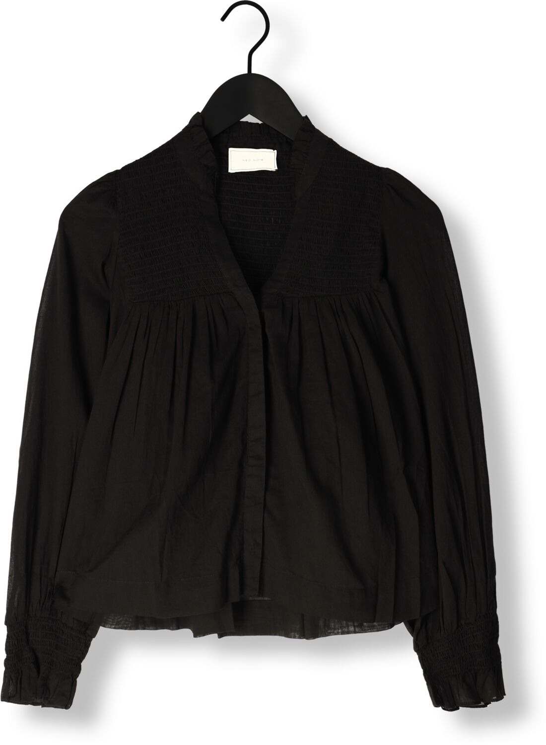 NEO NOIR Dames Blouses Jill S Voile Blouse Zwart