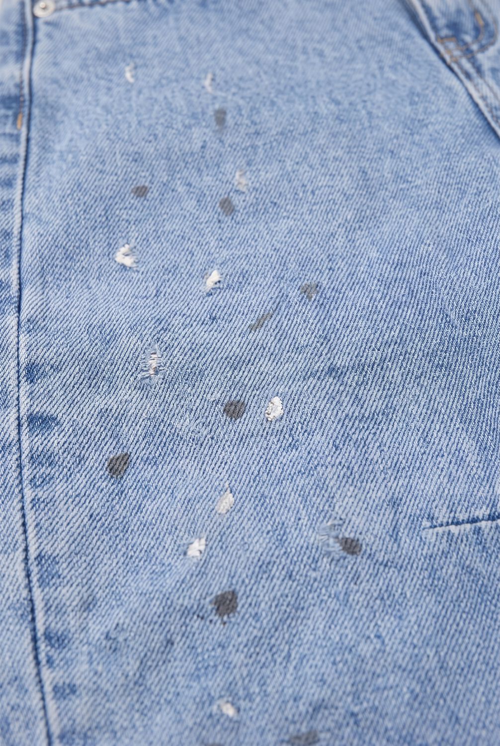 ALIX MINI Jongens Jeans Painted Spots Denim Pants Lichtblauw