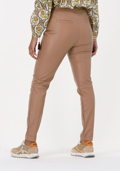 Bruine SIMPLE Legging ECO LEATHER PANTS - large
