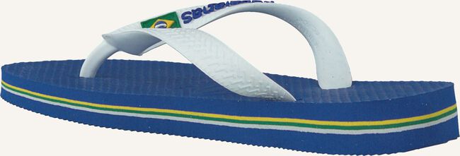 Blauwe HAVAIANAS Teenslippers BRASIL LOGO KIDS Blauwe HAVAIANAS Teenslippers BRASIL LOGO KIDS - large