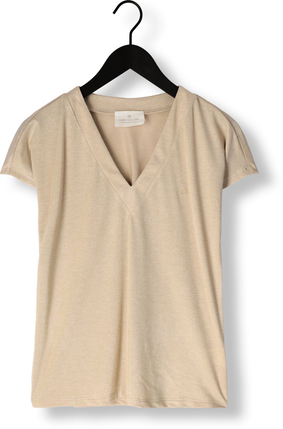 AIMEE THE LABEL Dames Tops & T-shirts Yanni2 Beige