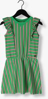 Groene LIKE FLO Mini jurk STRIPED RUFFLE DRESS - medium