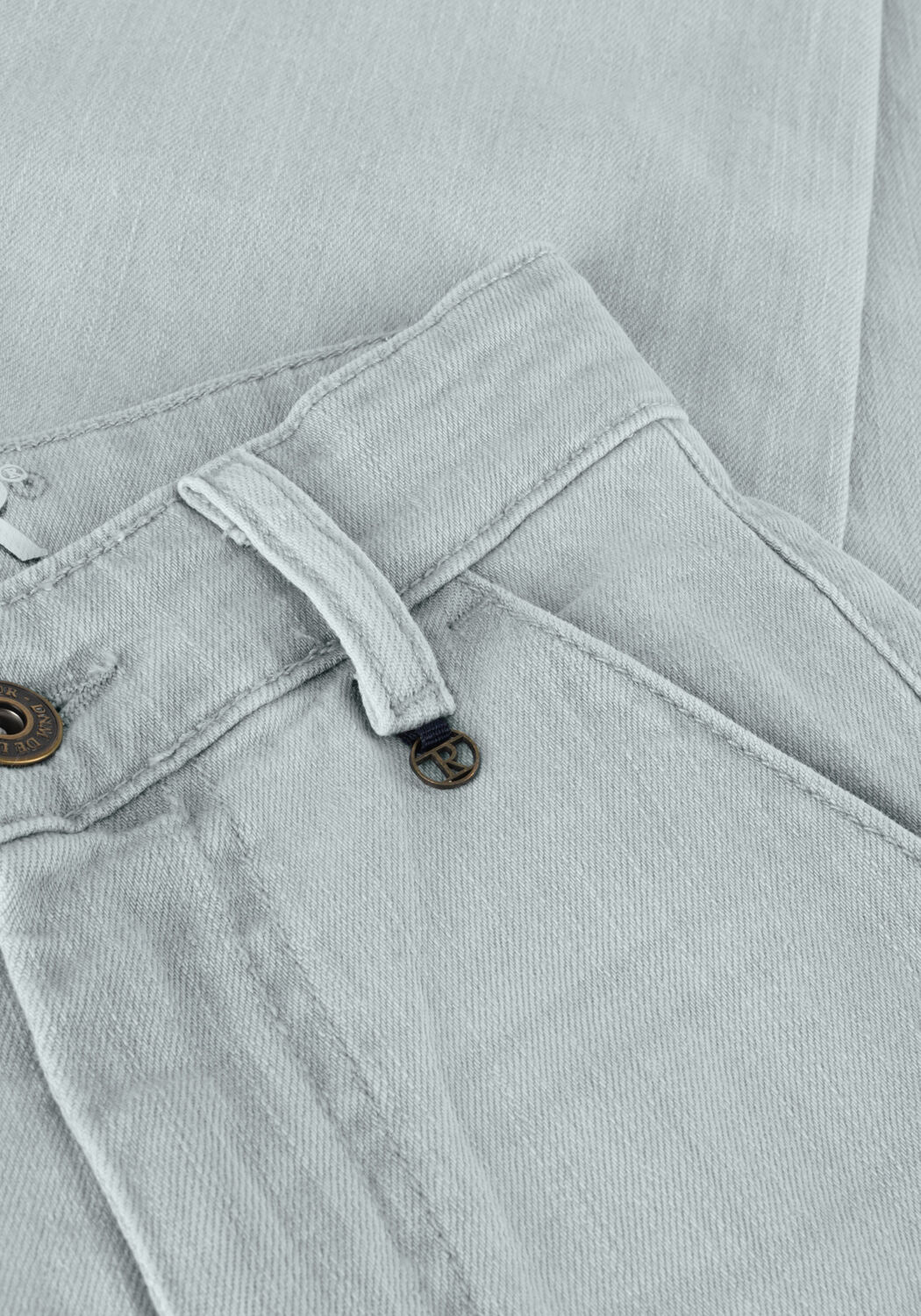 Lichtblauwe RETOUR Wide jeans LUUS - large