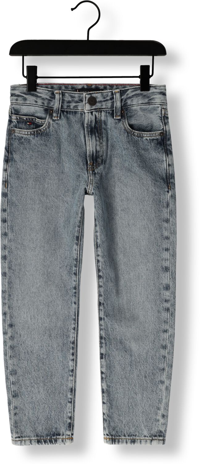 TOMMY HILFIGER Jongens Jeans Modern Straight Blue Denim Lichtgrijs