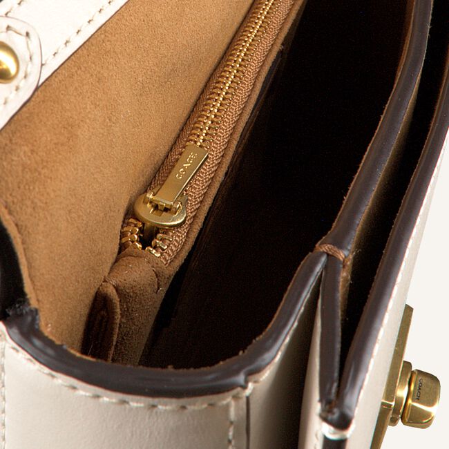 Witte COACH Schoudertas HUTTON SHOULDERBAG Witte COACH Schoudertas HUTTON SHOULDERBAG - large