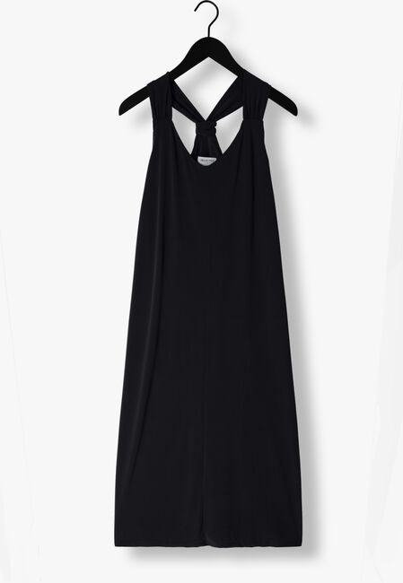Zwarte SELECTED FEMME Maxi jurk SLFROBERTA SL KNOT ANKLE DRESS - large