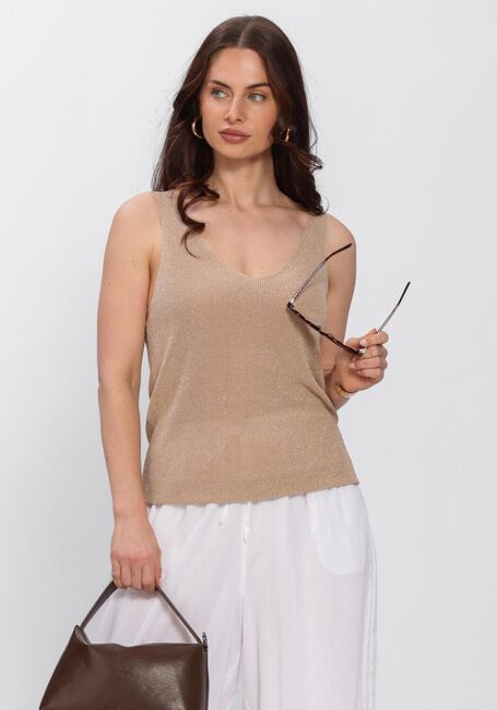Beige YDENCE Top KNITTED TOP LUX - large