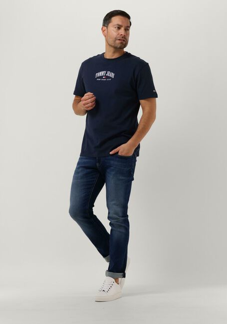 Donkerblauwe TOMMY JEANS T-shirt TJM CLSC SMALL VARSITY TEE - large