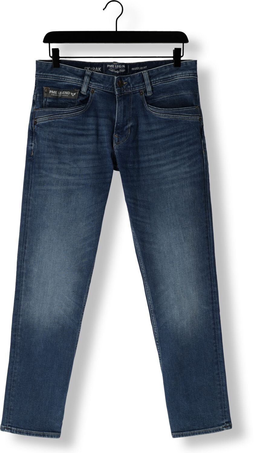 PME LEGEND Heren Jeans Skyrak Horizon Mid Blue Blauw