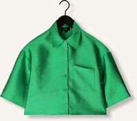 Groene ALIX THE LABEL Blouses LADIES WOVEN EMBELLISHED SATIN BLOUSE Groene ALIX THE LABEL Blouses LADIES WOVEN EMBELLISHED SATIN BLOUSE - medium