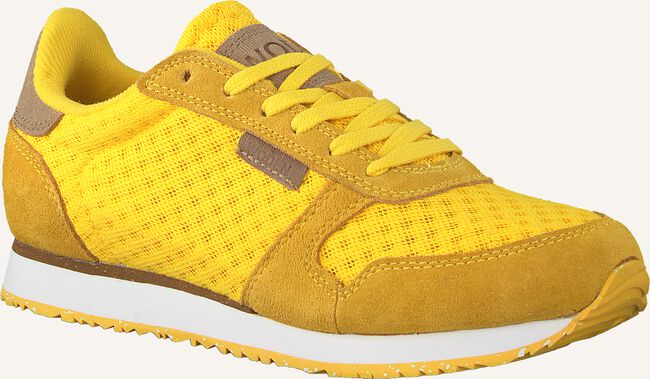 Gele WODEN Lage sneakers YDUN SUEDE MESH Gele WODEN Lage sneakers YDUN SUEDE MESH - large