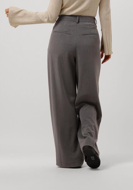 Donkergrijze MSCH COPENHAGEN Pantalon MSCHHENRIKA HW PANTS - large