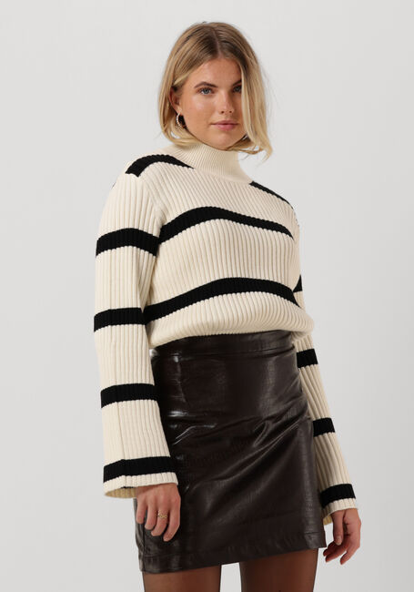 Beige Y.A.S. Coltrui YASASTA LS KNIT PULLOVER - large