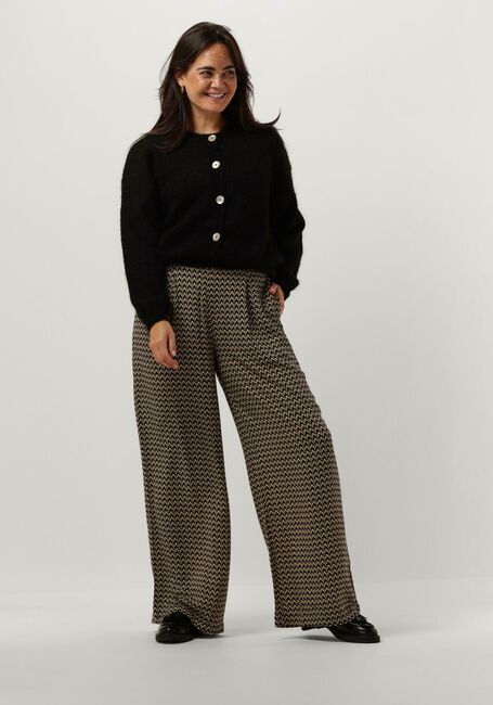 Zwarte BY-BAR Vest RILEY ECO CARDIGAN - large