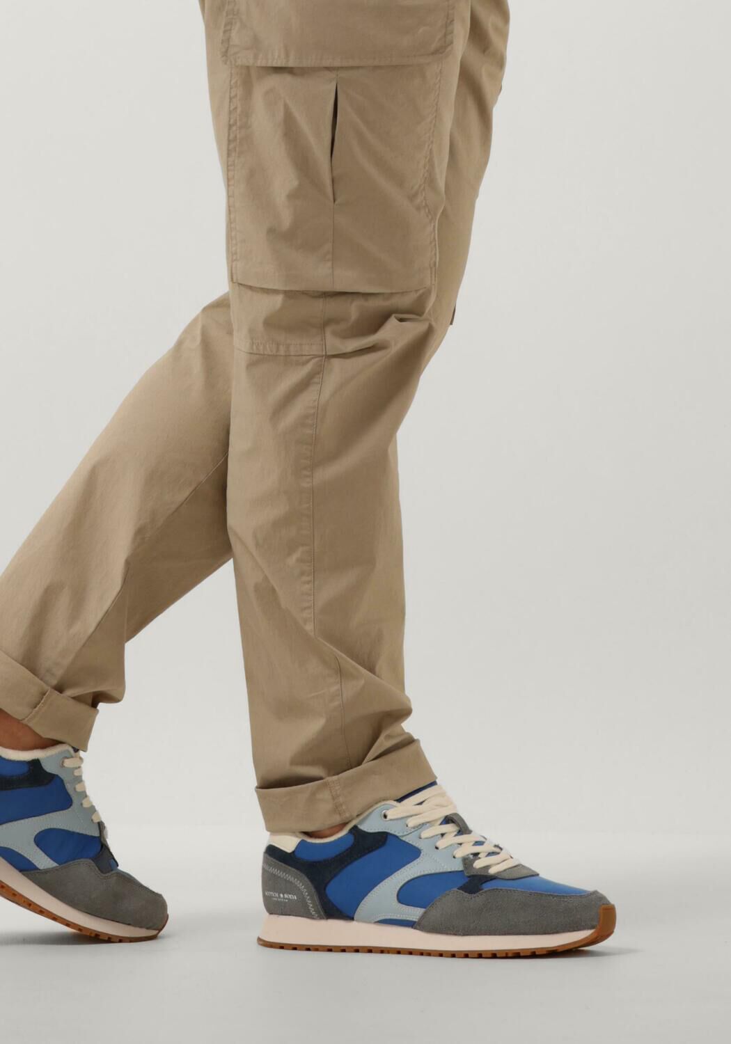 Blauwe SCOTCH & SODA Lage sneakers CLEAVE 1A - large