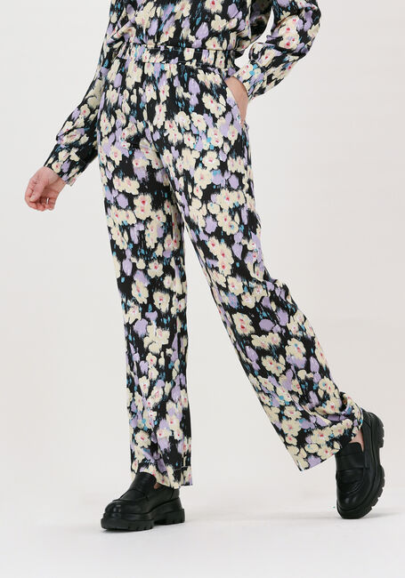 Multi NEO NOIR Wijde broek ASTRA GRAPHIC BOTANIC PANTS - large