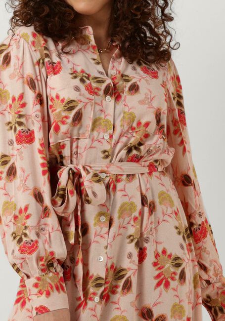 Roze MOS MOSH Maxi jurk EMMERSON FLEUR DRESS - large