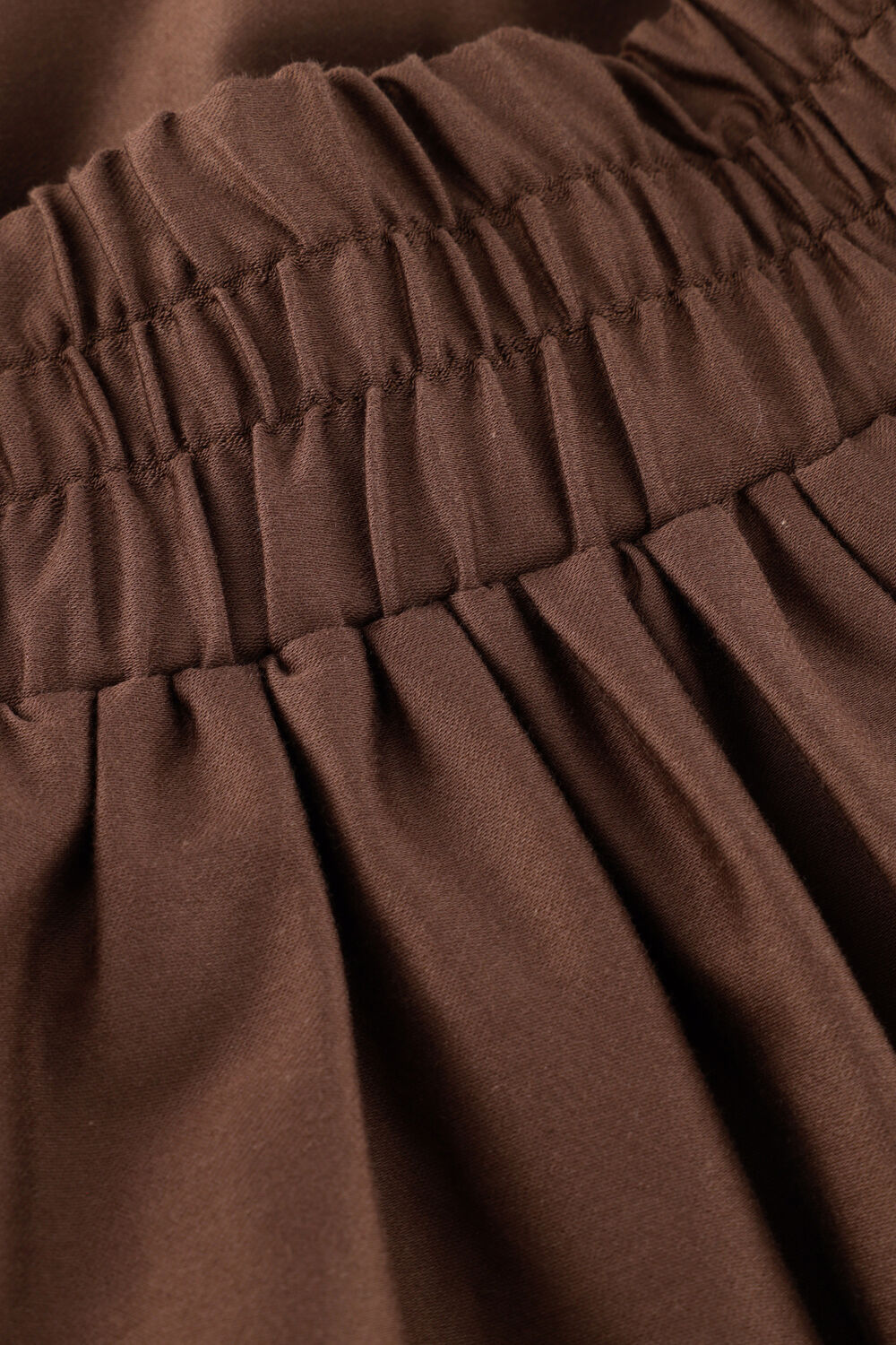 Bruine EST'SEVEN Maxirok AYLIN SKIRT - large