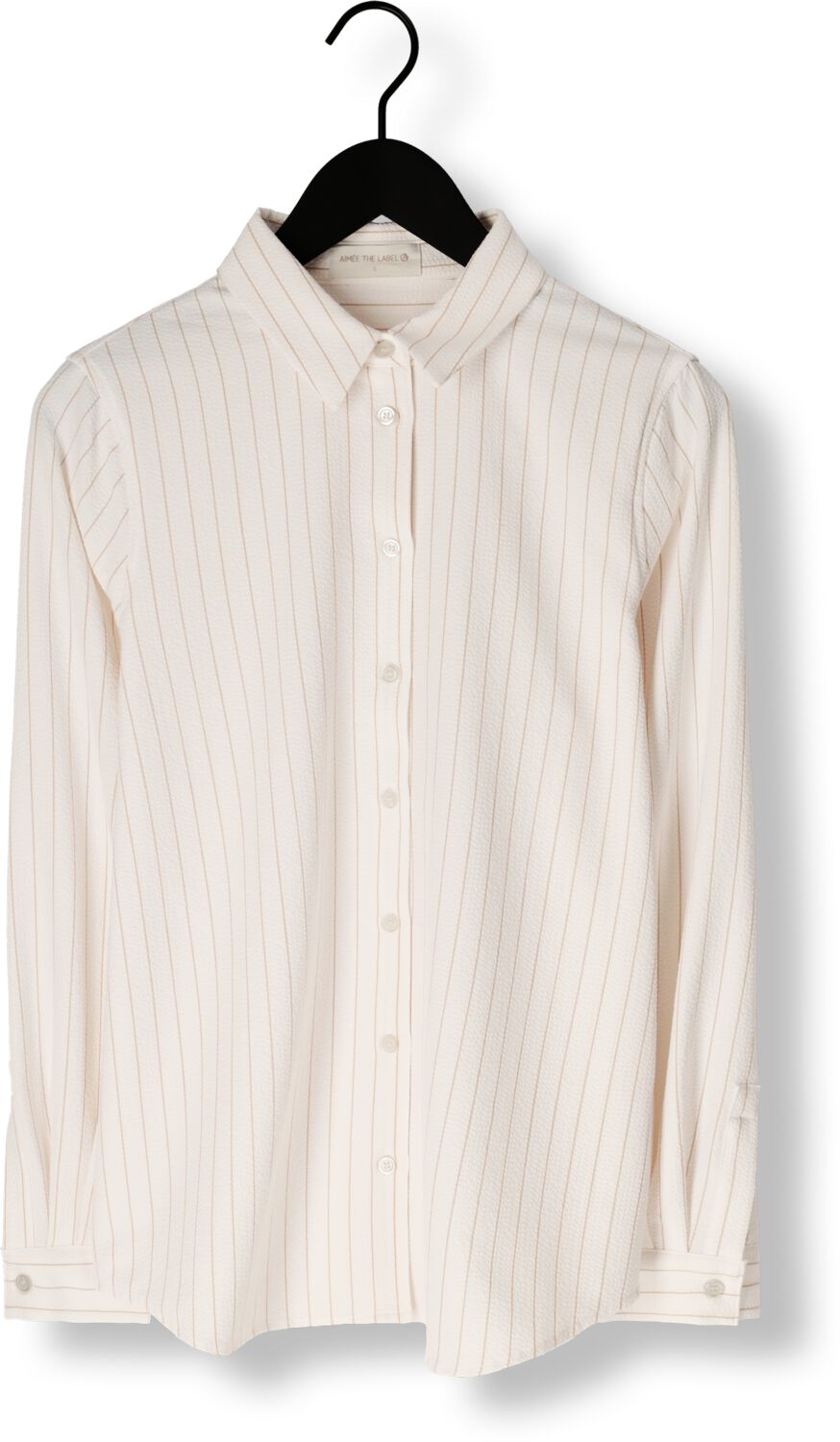 AIMEE THE LABEL Dames Blouses Blaire Stripe Gebroken Wit